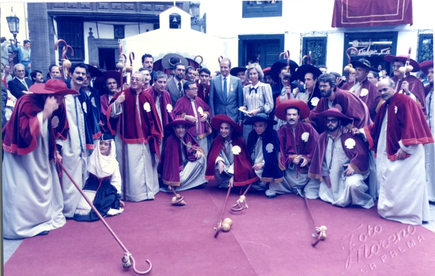 Visita de SS.MM. los Reyes de España a La Palma